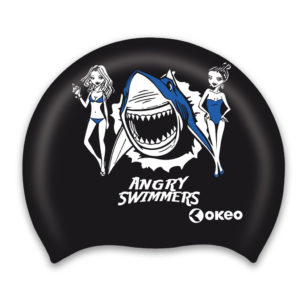 Angry Swimmers bonnet silicone