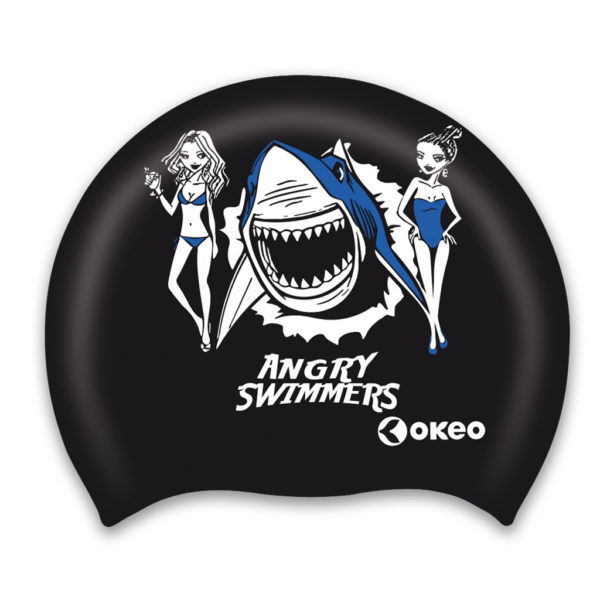 Angry Swimmers bonnet silicone